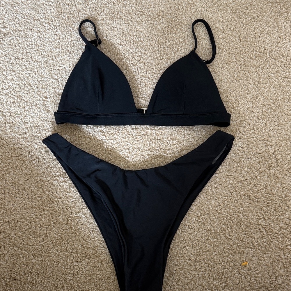 Hollister Black Bikini Set